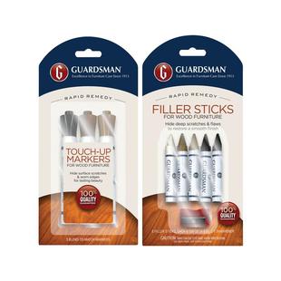 GUARDSMAN家具补漆木地板修复神器划痕修补刮痕木门木材坑洞填补