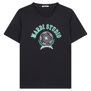 MARDI短袖T恤官方正品潮牌小雏菊圆领时尚宽松百搭显瘦女2026新款