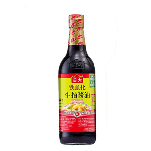 海天酱油 铁强化生抽王500ml【2瓶包邮】非转基因酿造 调味生抽