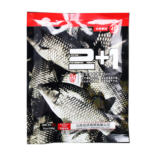 化氏新品野钓黑坑鲫鱼饵料二窝疯 2+1 3+1红虫钓鱼食鱼饵钓饵钓鱼