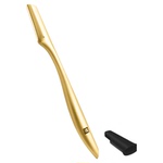 双立人修眉刀贵族金女士专用不锈钢安全型专业剃眉刀刮眉刀防刮伤