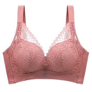 维多利亚无钢圈天然乳胶文胸女小胸聚拢调整型上托蕾丝内衣的秘密