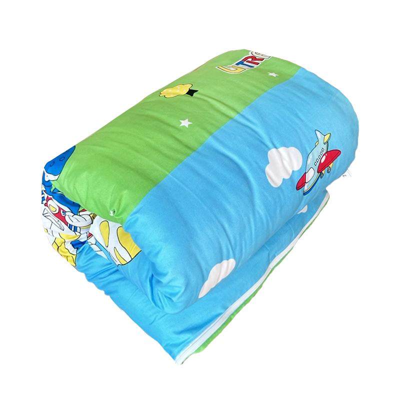 幼儿园儿童春秋冬被子小孩宝宝午睡薄夏被芯带被套卡通120*150cm