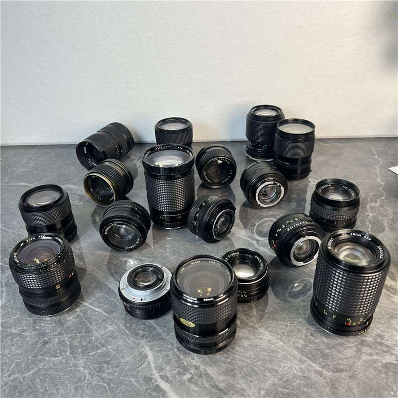 金属镜头模型原装镜头模型相机镜头模型微单镜头摆件单反镜头模型