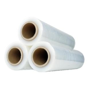 小卷缠绕膜打包膜拉伸膜工业用缠绕膜50cm塑料薄膜围膜薄膜包装膜