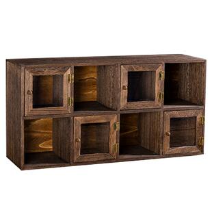 容山堂小博古架实木茶杯架茶壶架陈列架紫砂壶多宝阁茶具收纳盒柜