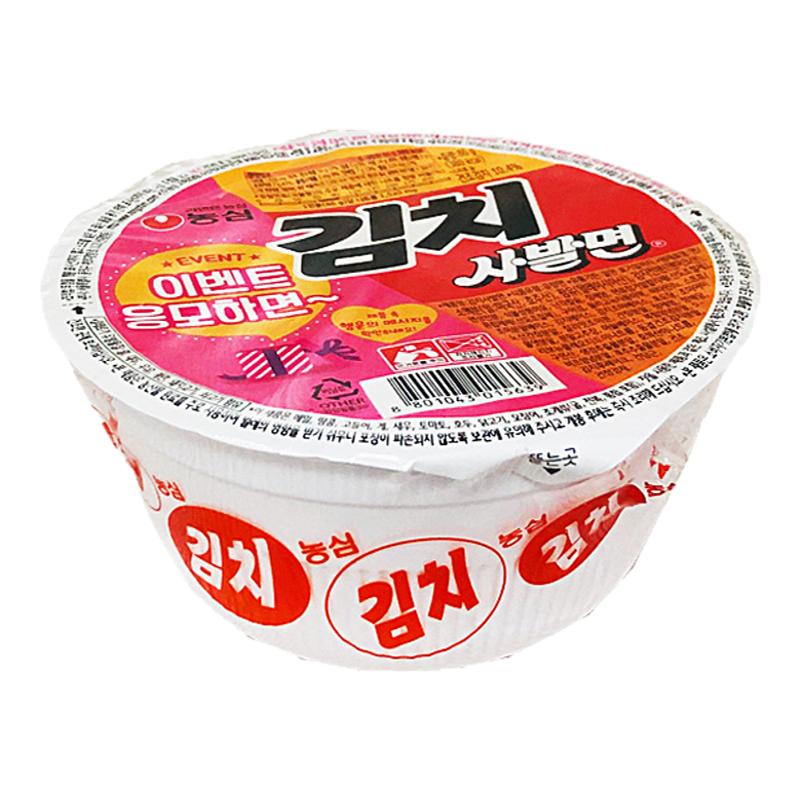 韩国农心辣白菜牛肉碗面86g