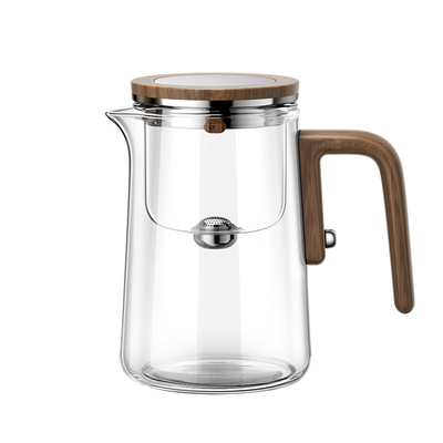 【磁吸控茶+易清洗】办公泡茶壶