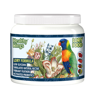 美国羽灵鹦鹉吸蜜粉营养粉吸蜜鹦鹉专用鸟粮饲料彩虹吸蜜营养花粉