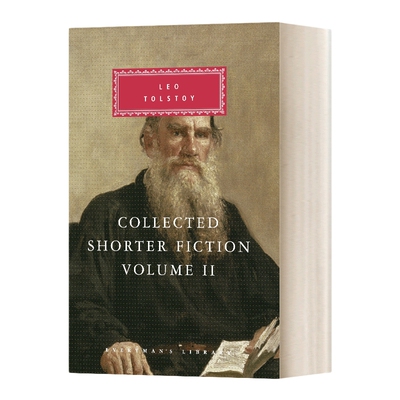 英文原版小说 Leo Tolstoy Collected Shorter Fiction Vol 2 托尔斯泰短篇小说集卷二 英文版 人人图书馆精装收藏版 进口英语书籍