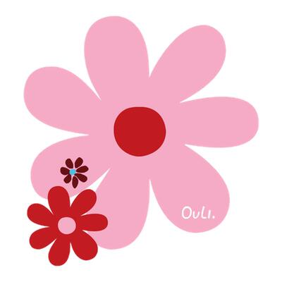 OuliOuli旋转花花手机支架