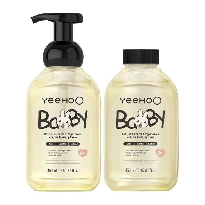 英氏奶瓶果蔬清洗剂450ml×2瓶