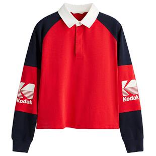 【柯达】HM女装POLO衫冬季时尚舒适棉质Polo衫1312251