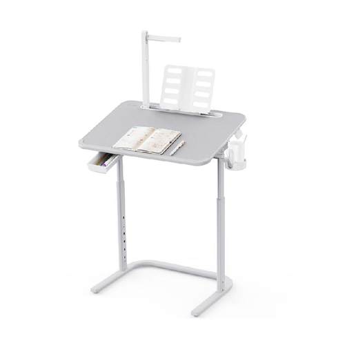 赛鲸F3升降儿童学习桌小学生家用写字桌移动床边桌简易客厅书桌