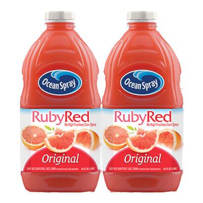 oceanspray优鲜沛西柚果汁美国