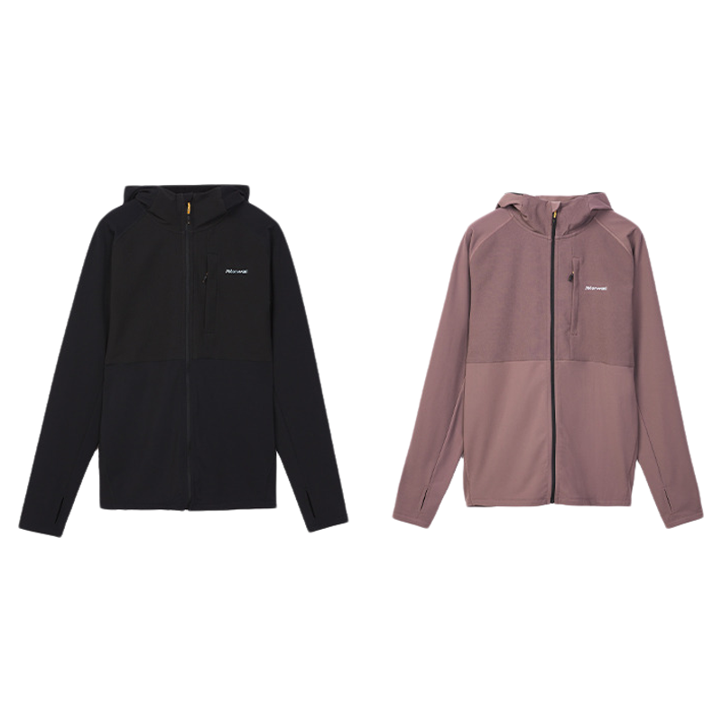 NNormal Active Warm Jacket运动保暖连帽拉链夹克外套男士户外