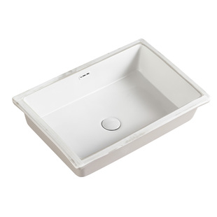 春树陶瓷阳台台下盆台盆卫生间台上洗手盆洗脸盆面盆方形嵌入式池