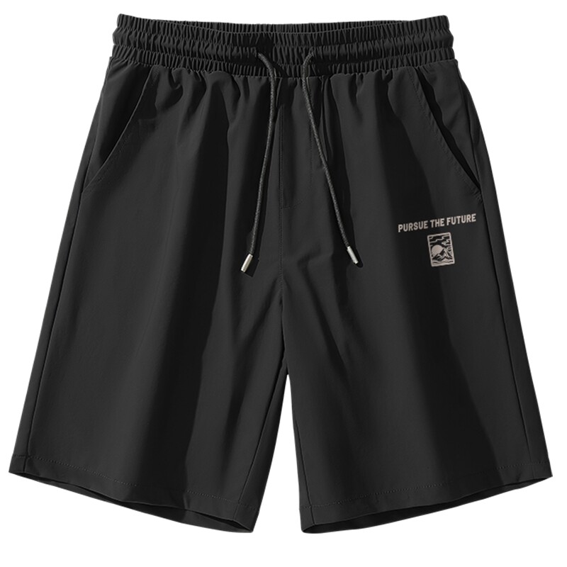 森马集团品牌GLM短裤男夏季速干裤青少年宽松透气直筒男士五分裤C