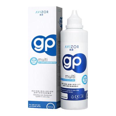 avizor优卓rgp护理液硬性隐形眼镜清洗液角膜塑形镜ok镜护理正品