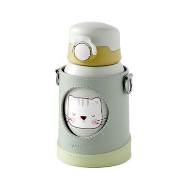 Vanow一杯三盖儿童保温杯