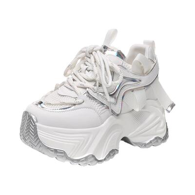 小个子内增高老爹鞋女显脚小