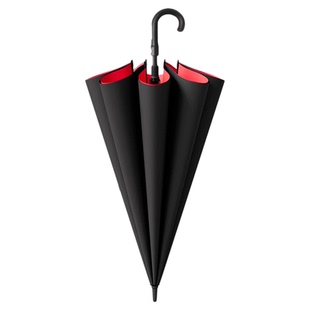 德国品质超大号双层长柄雨伞自动加固加厚防风暴雨专用三双人男士