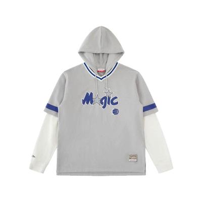 MN魔术队长袖拼接连帽卫衣男MN