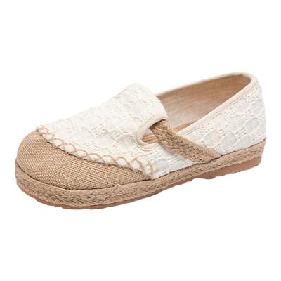 一脚蹬透气老北京新款单鞋小香风