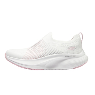 Skechers斯凯奇女鞋星迈一脚蹬健步鞋厚底透气运动休闲鞋 125052