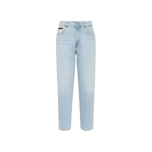 PHILIPP PLEIN 女士Mom Fit牛仔裤