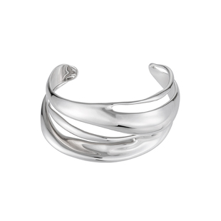 【张韶涵同款】JOYSTONE 流叶手镯 开口设计简约高级时尚百搭