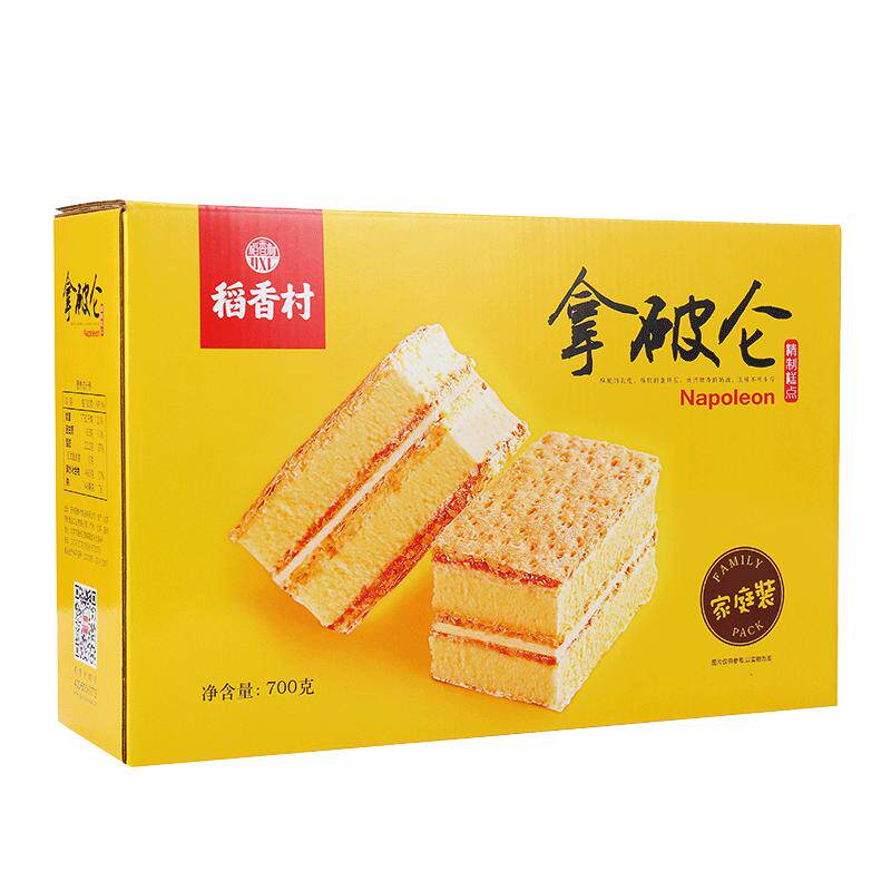 稻香村拿破仑蛋糕夹心千层酥