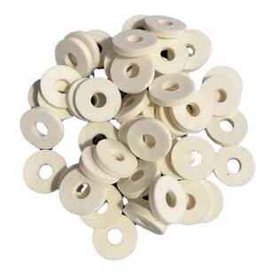 定制羊毛毡垫圈密封吸油耐磨毛毡条防尘毡垫片条钢板分条抛光毛毡