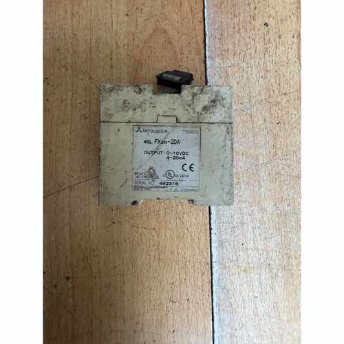 【请询价】三菱PLC模块型号FX2N2DA实物图拍摄品