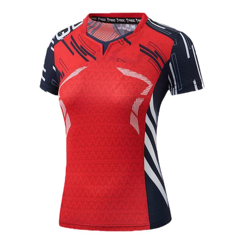 佩琪酷2026夏季羽毛球服短袖T恤男女套装速干运动服网球比赛上衣