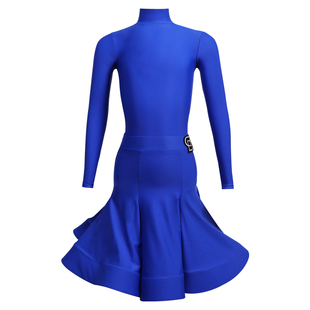 Dancebaby拉丁舞服女童2026新款高级感比赛考级规定比赛服D46