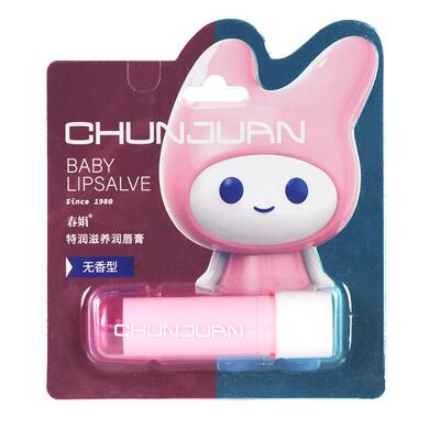 春娟儿童无色润唇膏4.1g保湿