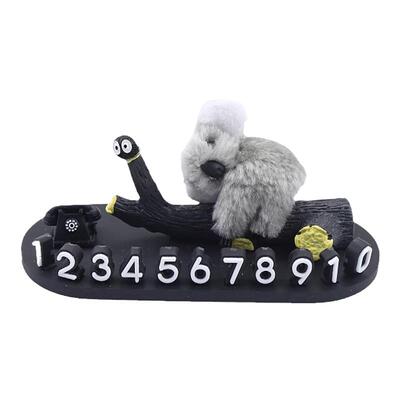 汽车临时停车牌移车停靠摆件