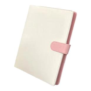 大A5追星收纳卡册ins满天星拼色PU活页卡册四宫格卡册拍立得相册