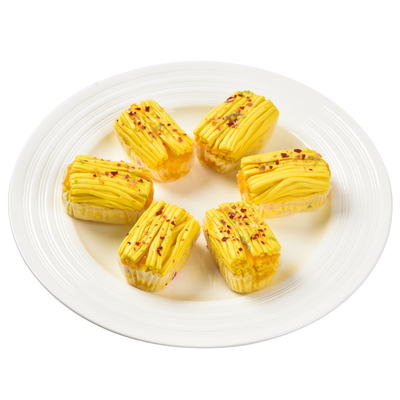 金丝蛋黄卷蒸熟即食点心早餐