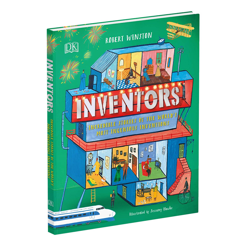 英文原版 DK出版 Inventors 发明家 世界上天才的发明背后的精彩故事 精装 儿童科普百科读物 英文版 进口英语原版书籍