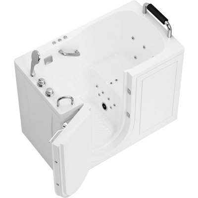 步入式老人无障碍浴缸家用成人按摩恒温亚克力侧开门专业助浴器