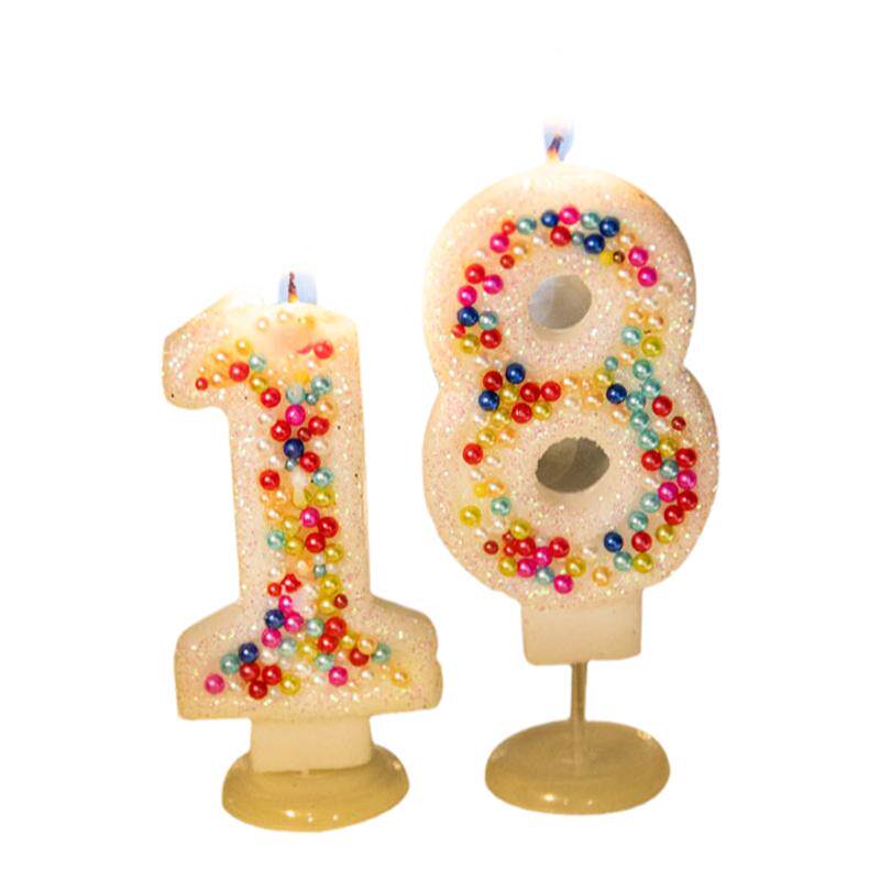 生日拍照道具蜡烛轻奢皇冠
