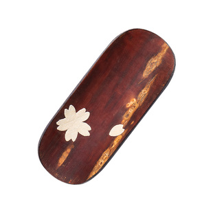 同合进口山樱茶匙茶具茶勺日式茶道配件茶铲匠师手作高档樱花木勺