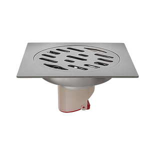 11cm方形304不锈钢防虫防堵防臭洗衣机地漏两用老地漏改造50 75管