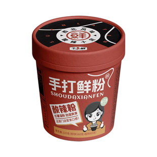 于小鲜正宗西北酸辣粉鲜湿粉夜宵宿舍速食食品泡面冲泡桶装