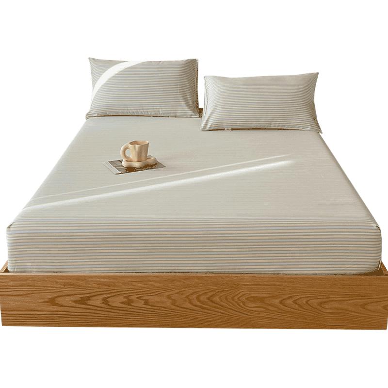 100全棉老粗布床笠单件纯棉床罩床单棉麻斗笠加厚1.2儿童2025新款