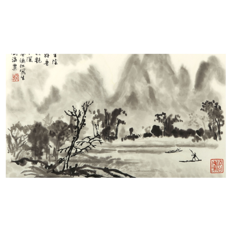 朵云轩木版水印非遗中国画
