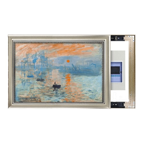 莫奈电表箱装饰画免打孔梵高油画客厅总开关电闸箱配电箱遮挡挂画