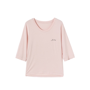 Jockey【失重系列】睡衣女士莫代尔薄款夏天可外穿出门家居服上衣